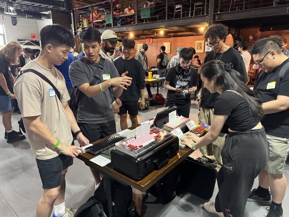 Image of a keyboard meetup